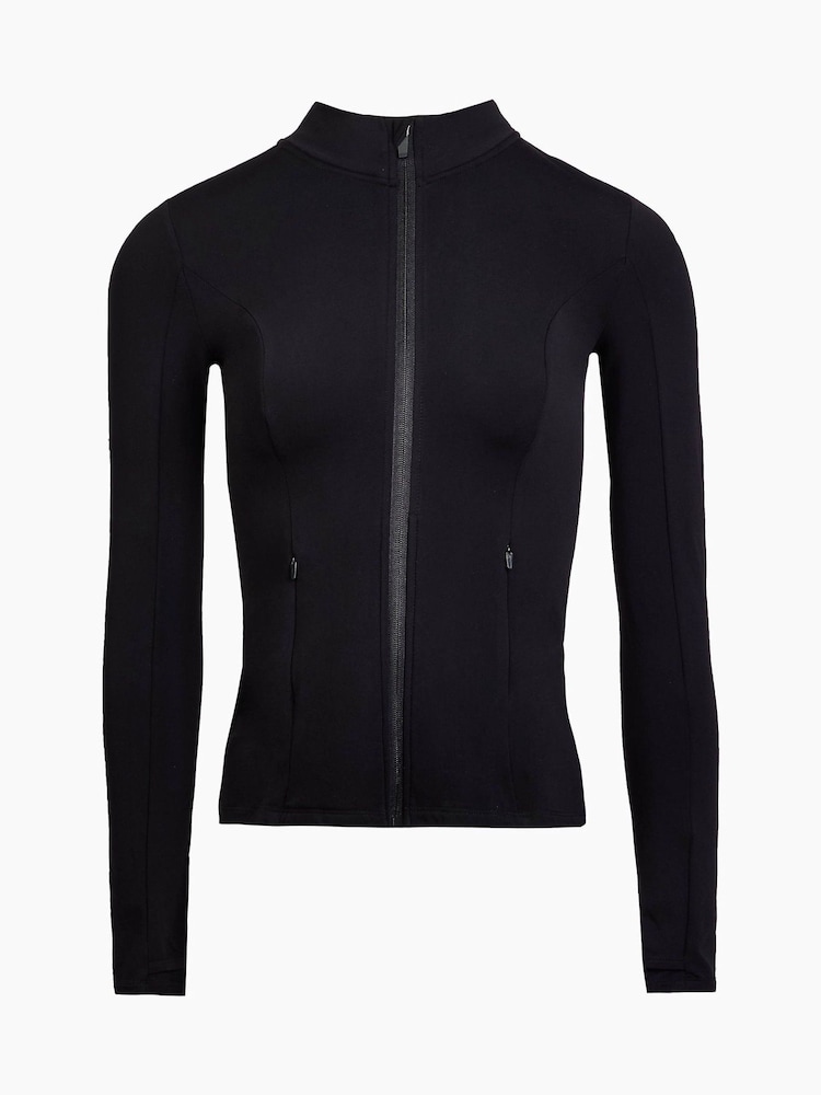 LOVALL Black Empower Fitted Zip-Up Jacket - Image 5 of 5