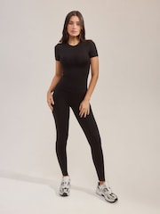 LOVALL Black Ultimate High Waisted Everyday Leggings - Image 3 of 6