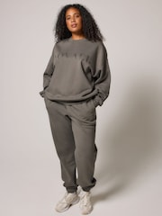 LOVALL Green ALL SZN Cuffed Petite Joggers - Image 2 of 5