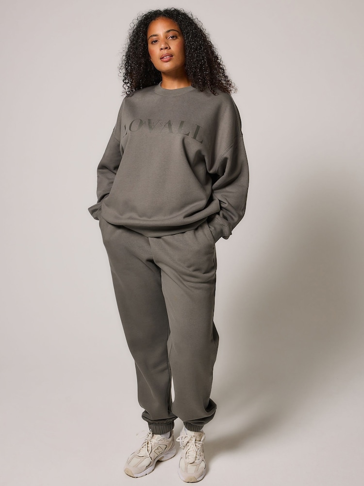 LOVALL Green ALL SZN Cuffed Petite Joggers - Image 2 of 5