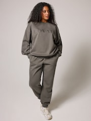 LOVALL Green ALL SZN Cuffed Petite Joggers - Image 4 of 5