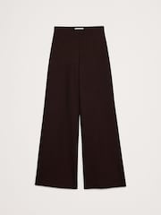 Banana Republic Brown High-Rise Wide-Leg Everywhere Ponte Pull On trousers - Image 5 of 5