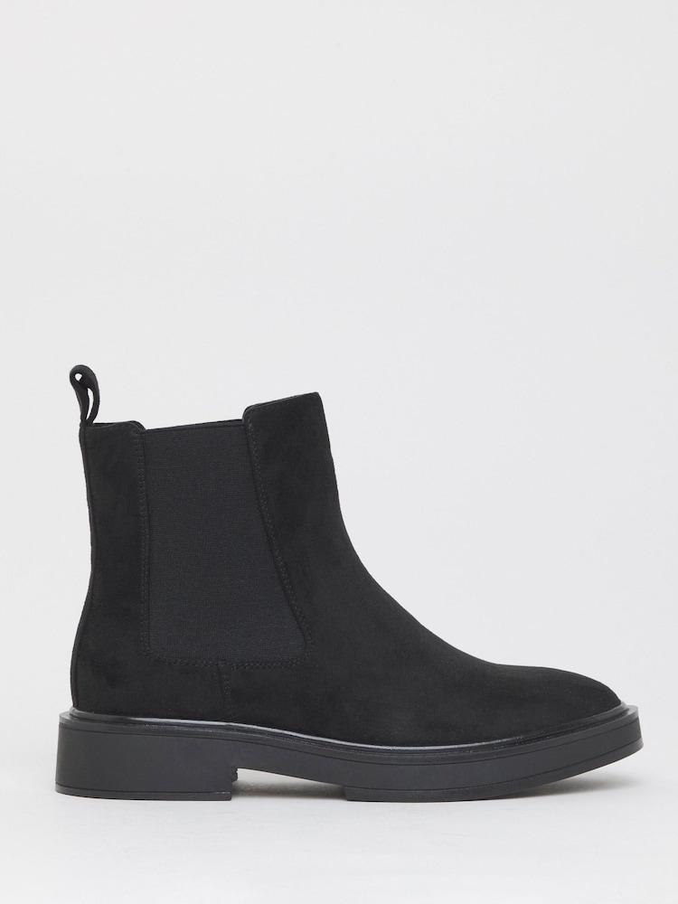 Simply Be Light Black Standard Fit Classic Chelsea Boots - Image 1 of 3