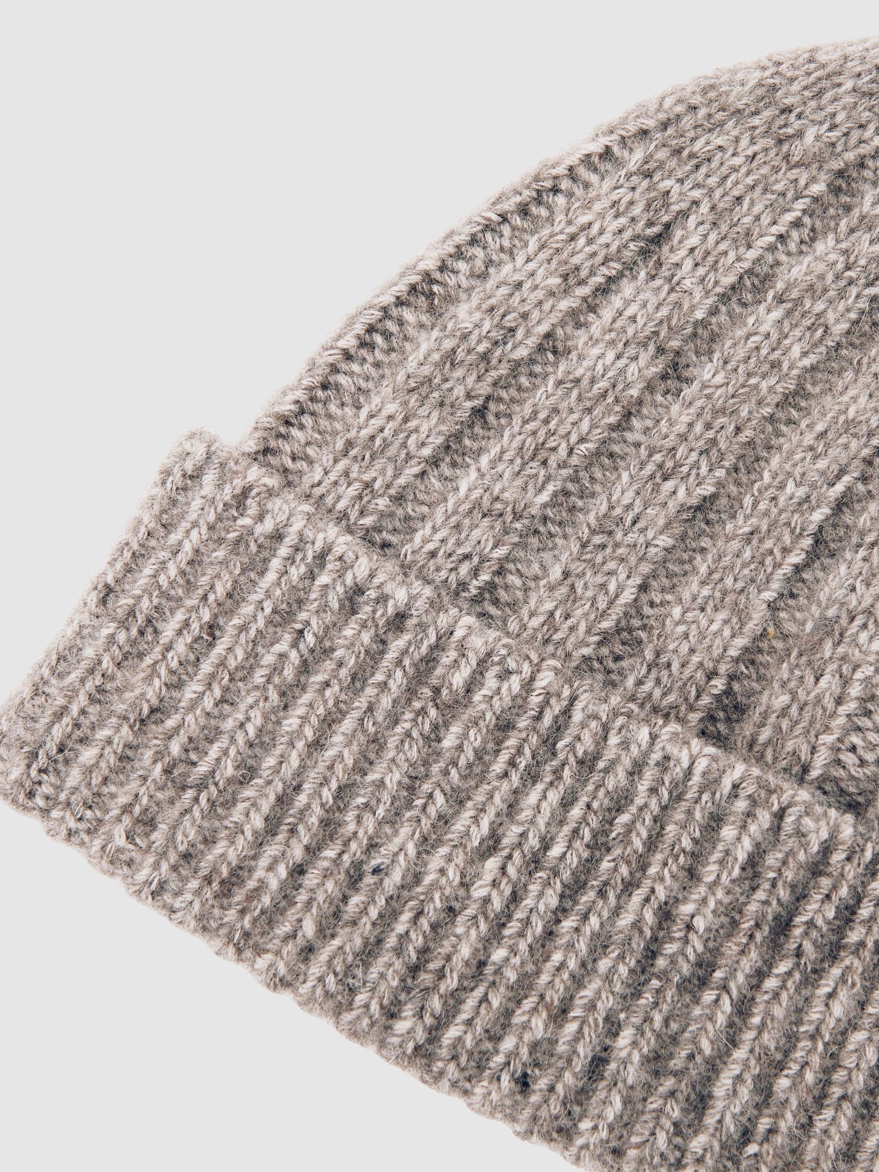 Buy Reiss Oatmeal Melange Edgeley Wool-Blend Chunky Rib-Knit