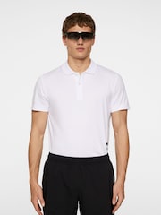 J.Lindeberg White Tennis Leroy Polo Shirt - Image 1 of 7