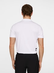 J.Lindeberg White Tennis Leroy Polo Shirt - Image 2 of 7