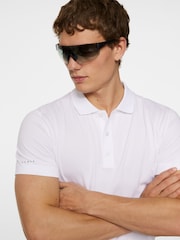 J.Lindeberg White Tennis Leroy Polo Shirt - Image 5 of 7