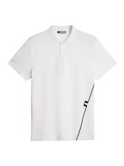 J.Lindeberg White Tennis Leroy Polo Shirt - Image 6 of 7