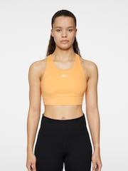 J.Lindeberg Orange Tennis Monica Top - Image 1 of 7