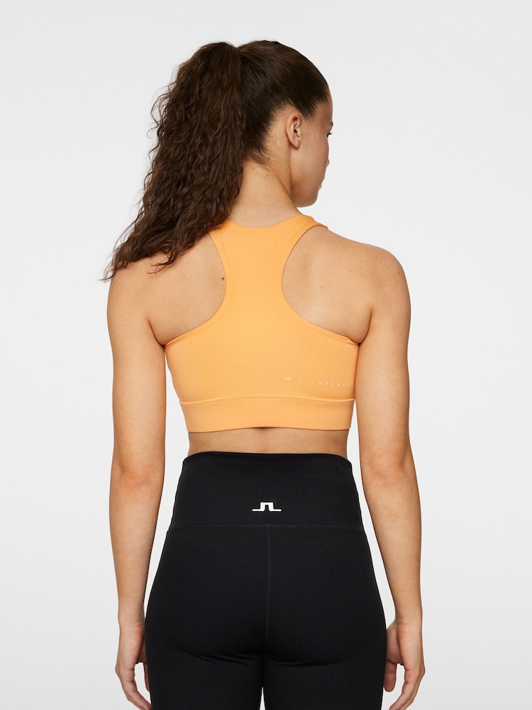 J.Lindeberg Orange Tennis Monica Top - Image 2 of 7