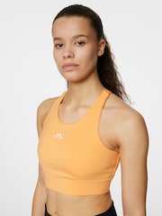 J.Lindeberg Orange Tennis Monica Top - Image 4 of 7