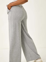 Roman Grey Petite Pintuck Tie Front Joggers - Image 3 of 5