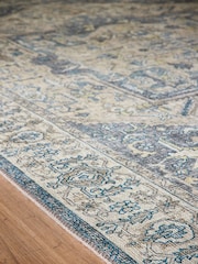 Origin Rug Collection. Grey Washable Napoli Runner - Image 2 of 5