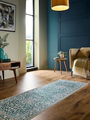 Origin Rug Collection. Emerald Washable Windsor Runner - Image 1 of 5