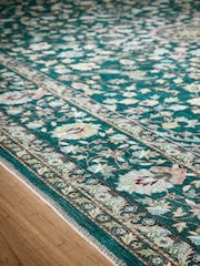 Origin Rug Collection. Emerald Washable Windsor Runner - Image 2 of 5