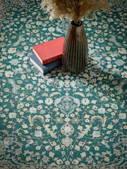 Origin Rug Collection. Emerald Washable Windsor Runner - Image 4 of 5
