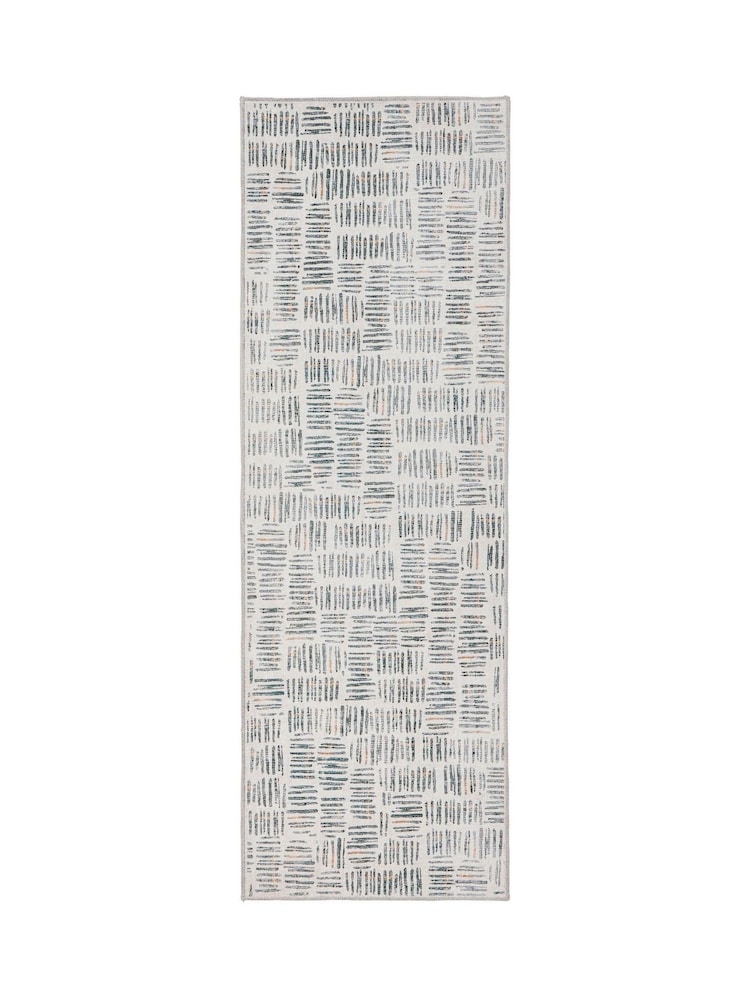 Origin Rug Collection. Cream Washable Verona Runner - Image 5 of 5