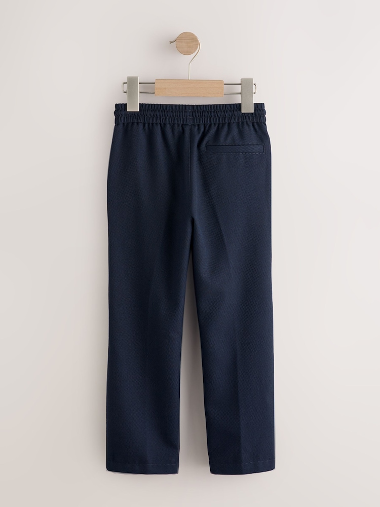 Navy Pull-On Suit Trousers (3-16yrs) - Image 2 of 5 Navy Pull-On Suit Trousers (3-16yrs) - Image 2 of 5