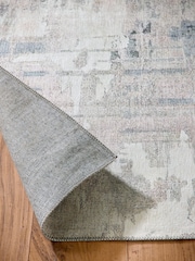 Origin Rug Collection. Glacier Washable Arctic Scape Runner - Image 3 of 5