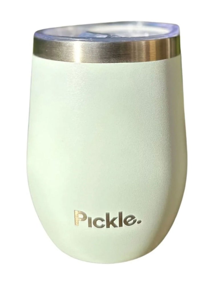Pickle Picnic Fields of Green Drinks Tumbler Travel Mug with Ceramic Inner - Image 1 of 3 Pickle Picnic Fields of Green Drinks Tumbler Travel Mug with Ceramic Inner - Image 1 of 3