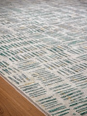 Origin Rug Collection. Cream Washable Verona Rug - Image 4 of 5