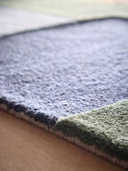Origin Rug Collection. Blue Retro Deco Rug - Image 4 of 5