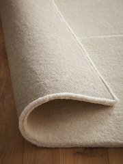 Origin Rug Collection. Cream Sculptured Boulder Rug - Image 2 of 5