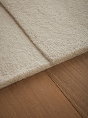 Origin Rug Collection. Cream Sculptured Rock Rug - Image 4 of 5