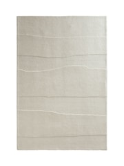 Origin Rug Collection. Cream Sculptured Rock Rug - Image 5 of 5