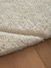 Origin Rug Collection. Ivory Berber Diamond Rug - Image 3 of 5
