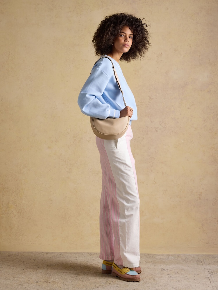 Neutral - Joules Jade Half Moon Adjustable Cross-Body Bag - Bild 8 von 8