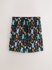 Black Henri Matisse Graphic Short Sleeve Pyjamas Set - Image 10 of 12