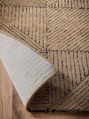Origin Rug Collection. Sand Geometric Rug - Image 2 of 5