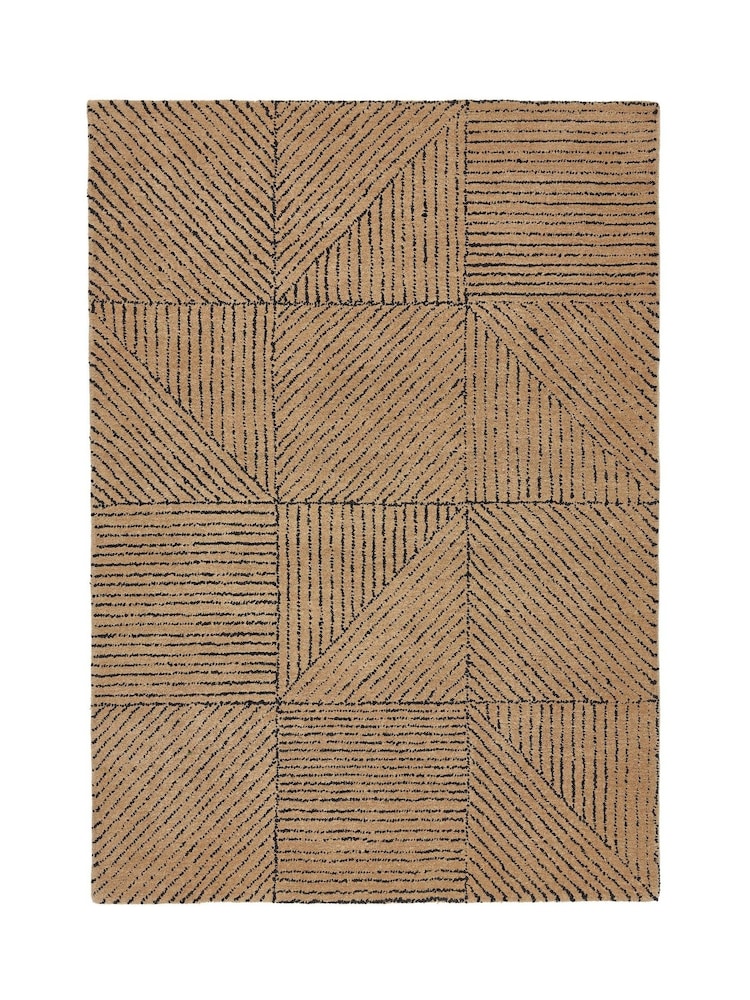 Origin Rug Collection. Sand Geometric Rug - Image 5 of 5