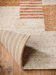 Origin Rug Collection. Terracotta Nomad Block Rug - Image 2 of 5