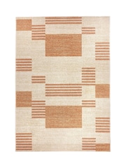 Origin Rug Collection. Terracotta Nomad Block Rug - Image 5 of 5
