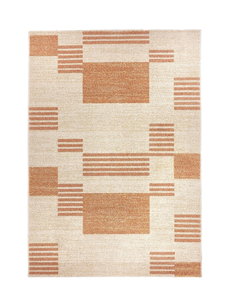Origin Rug Collection. Terracotta Nomad Block Rug - Image 5 of 5