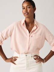 Levi's® Darlene Utility Shirt Rivington Stripe Crystal Pin Darlene Utility Shirt - Image 3 of 6