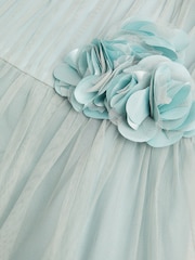 Monsoon Ruby Asymmetric Flower Tulle Dress - Image 3 of 3
