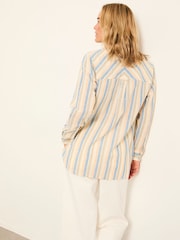 FATFACE Stripe Camisas - Imagem 2 de 5