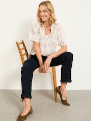 FatFace Airee Ivory Cherries Petite Tunic - Image 5 of 6