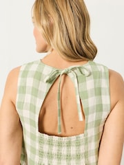 그린 깅엄 - FATFACE 블라우스 - 8의 이미지 2