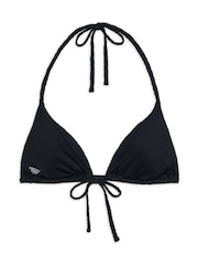 Chelsea Peers Black Jacquard Shell Triangle Bikini Top - Image 5 of 5