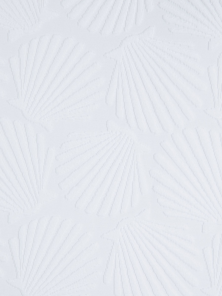 Chelsea Peers White Jacquard Shell Triangle Bikini Top - Image 5 of 5