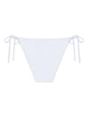Chelsea Peers White Jacquard Shell Tie Side Bikini Bottoms - Image 5 of 5