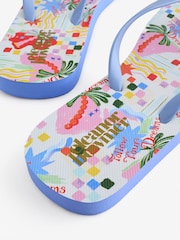 Flip-Flops mit Eleanor Bowmer Dreamer-Print - Bild 6 von 7