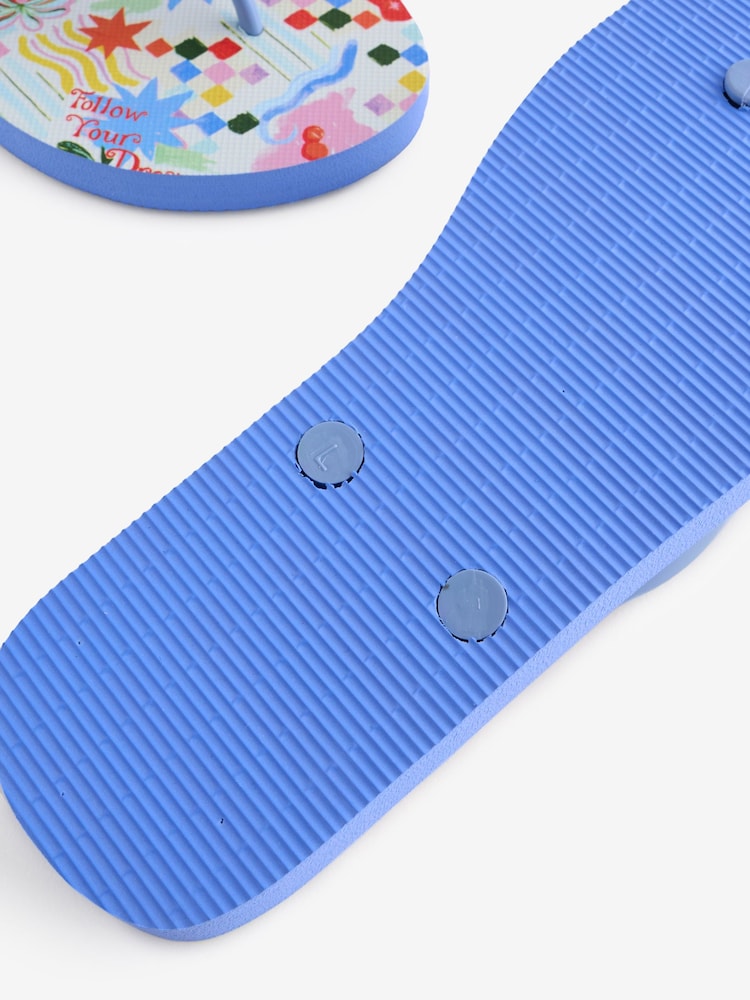 Flip-Flops mit Eleanor Bowmer Dreamer-Print - Bild 7 von 7