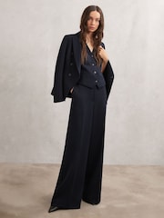 Reiss Navy Gabi Waistcoat - Image 3 of 6