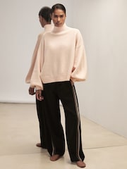 Reiss Blush Pink Lily Reiss | Royal Ballet Batwing Jumper - Image 1 of 6