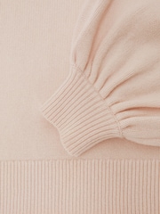 Reiss Blush Pink Lily Reiss | Royal Ballet Batwing Jumper - Image 6 of 6